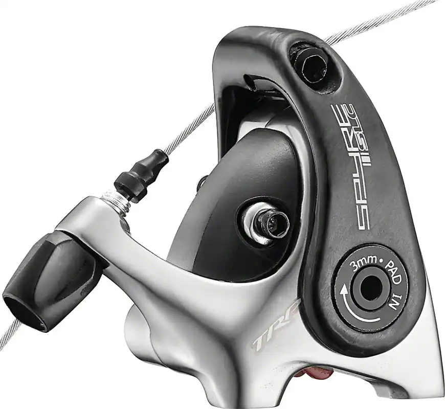 TRP Spyre SLC Flat Mount Mechanical Brake: No Rotor or Adaptors Flash Sale