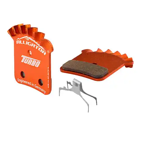 Alligator Turbo Shimano (G-type 2-piston) pad Organic  | Bikeparts.Com Super Sale