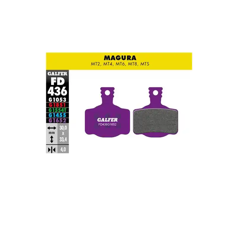 Exclusive Offer Galfer Disc Pads Magura MT 2/4/6/8/S Series E-bike  | Bikeparts.Com