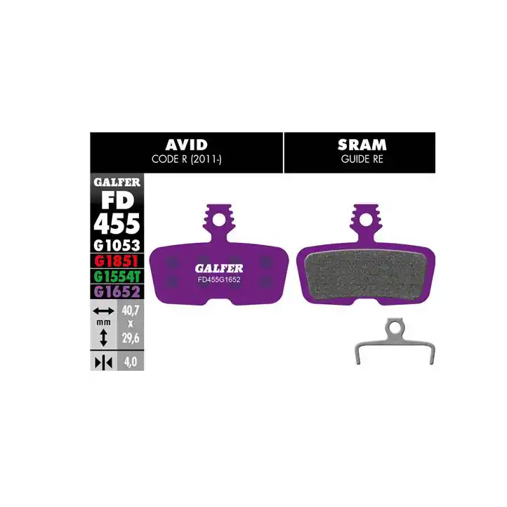 Galfer Disc Pads SRAM Code (2011+) E-bike  | Bikeparts.Com Factory Price