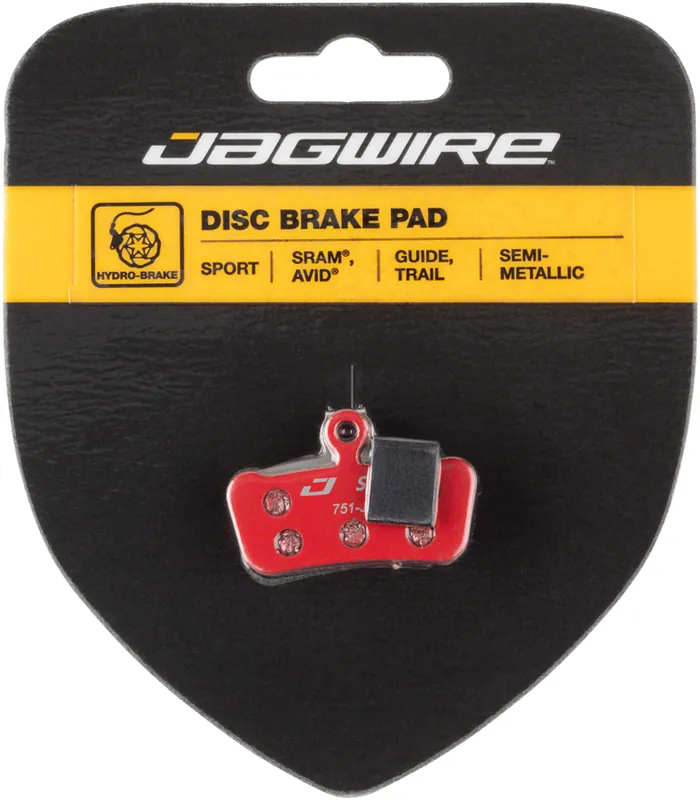 Clearance Jagwire Mountain Sport Semi-Metallic Disc Brake Pads for SRAM Guide RSC RS R Avid Trail