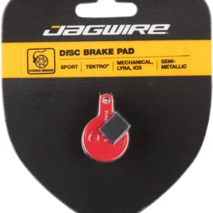 Crafted Jagwire Mountain Sport Semi-Metallic Disc Brake Pads for Tektro Lyra IOX