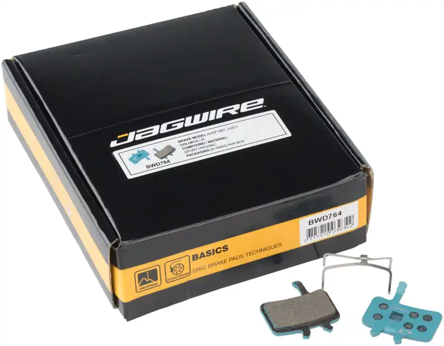 Secure Checkout Jagwire Sport Organic Disc Brake Pads - For Avid BB7 and Juicy Bulk Box of 25