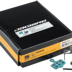 Jagwire Sport Organic Disc Brake Pads - For various SRAM Level and Avid Elixir Models Box/25 Pairs Fan Favorite