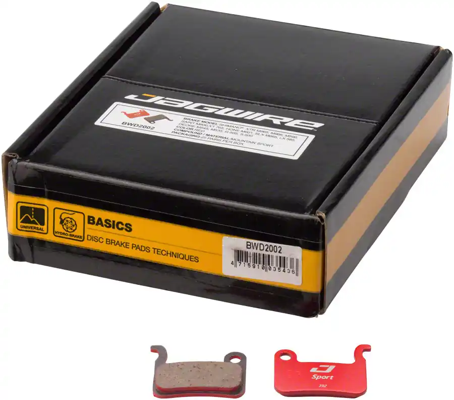 Top Rated Jagwire Sport Semi-Metallic Disc Brake Pads - Bulk Box For Shimano XTR M965/M966/M975 SLX M665 Saint M800 Deore XT M765/M775/M776