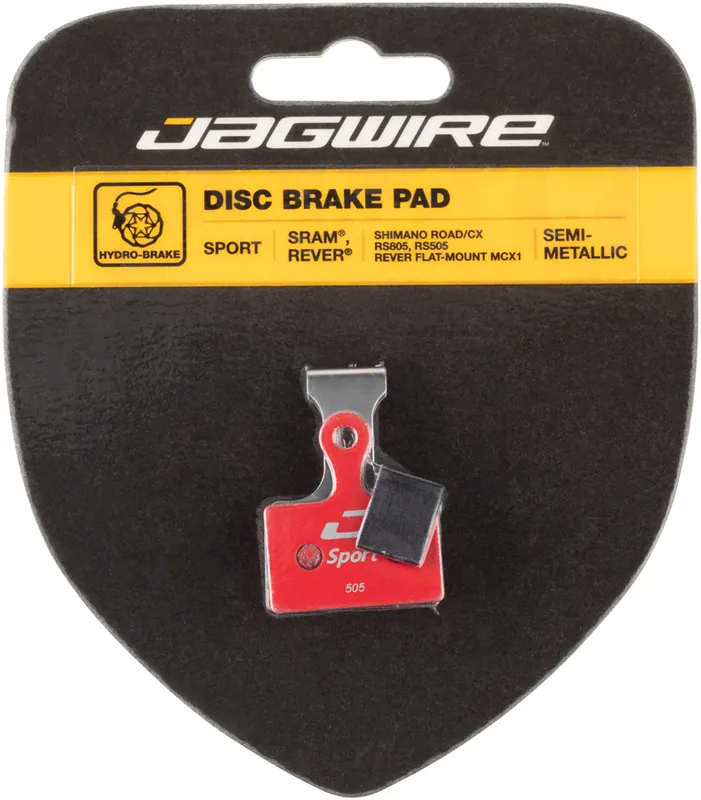 Big Sale Jagwire Sport Semi-Metallic Disc Brake Pads - For Shimano Dura-Ace 9170 Ultegra R8070 105 R7070 GRX RX810 Box/25 Pairs