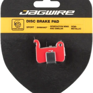 Final Sale Jagwire Sport Semi-Metallic Disc Brake Pads - For Shimano XTR M965/M966/M975 SLX M665 Saint M800 Deore XT M765/M775/M776