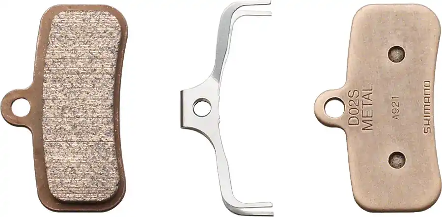 Shimano D02S-MX Disc Brake Pad and Spring - Metal Compound Stainless Steel Back Plate One Pair Big Sale