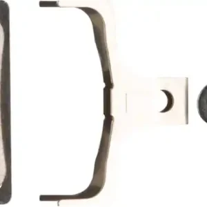 Worldwide Shipping Shimano G04S-MX Disc Brake Pads and Springs - Metal Compound Stainless Steel Back Plate One Pair