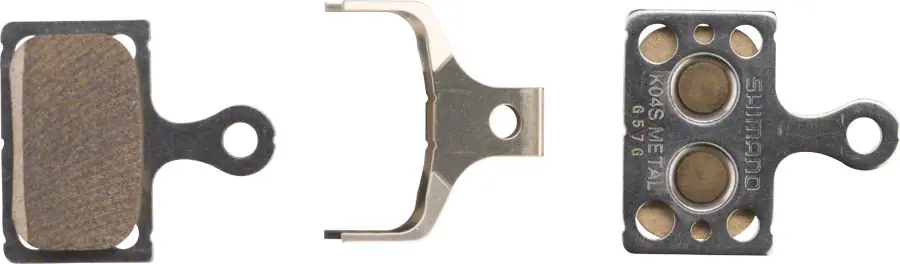 Instant Buy Shimano K04S Metal Disc Brake Pads for Flat Mount BR-RS805 BR-RS505 Road Disc Calipers  | Bikeparts.Com