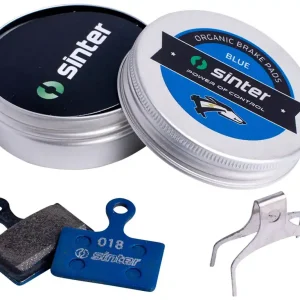 Certified Sinter Blue s530 Compound Organic Disc Brake Pads - Shimano Type K Sinter Type 018 One Pair