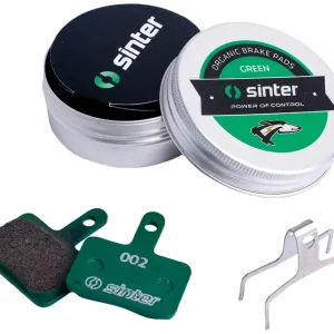 Direct From Manufacturer Sinter Green s2032 Compound Organic Disc Brake Pads - Shimano B Type Sinter Type 002 One Pair