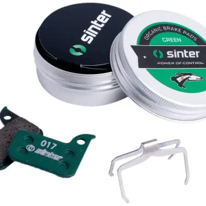 Markdown Sinter Green s2032 Compound Organic Disc Brake Pads - SRAM Sinter Type 017 One Pair