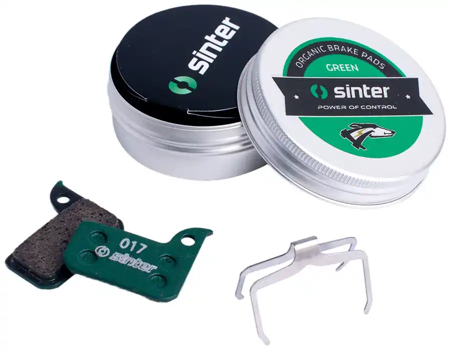 Markdown Sinter Green s2032 Compound Organic Disc Brake Pads - SRAM Sinter Type 017 One Pair