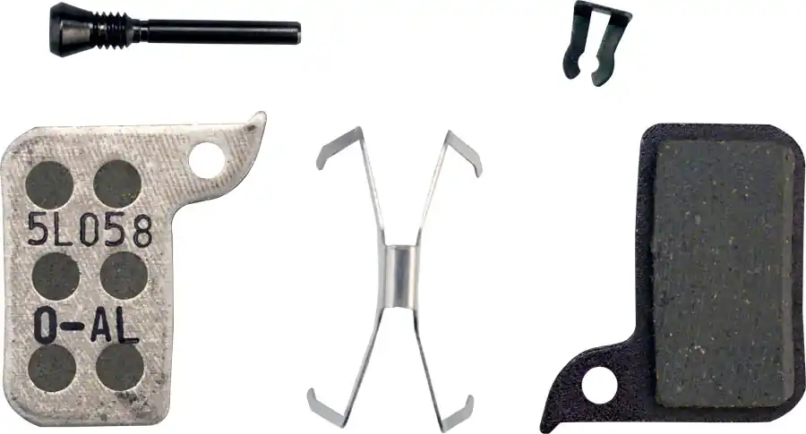 Grab Now SRAM Disc Brake Pads - Organic Compound Aluminum Backed (Quiet/Light) Monoblock SRAM Hydraulic Road Disc Level A1 (2017-2019) (10%Off) | Bikeparts.Com