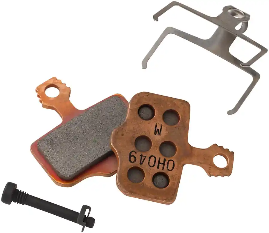 SRAM Disc Brake Pads - Organic Compound Steel Backed Powerful For Level Elixir and 2-Piece Road Clearance
