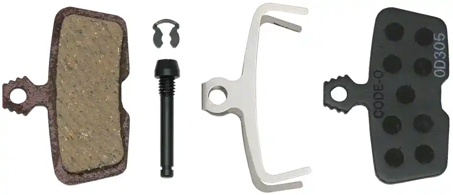 SRAM Disc Brake Pads - Organic Compound Steel Backed Quiet For Code/Code R/Code RSC/Guide RE Final Sale