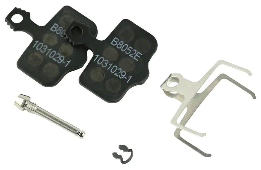 SRAM Disc Brake Pads - Organic Compound Steel Backed Quiet For Level DB Elixir and 2-Piece Road Markdown