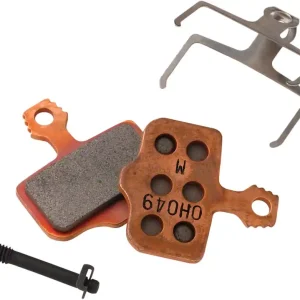 SRAM Disc Brake Pads - Sintered Compound Steel Backed Powerful For Level Elixir and 2-Piece Road Weekend Sale