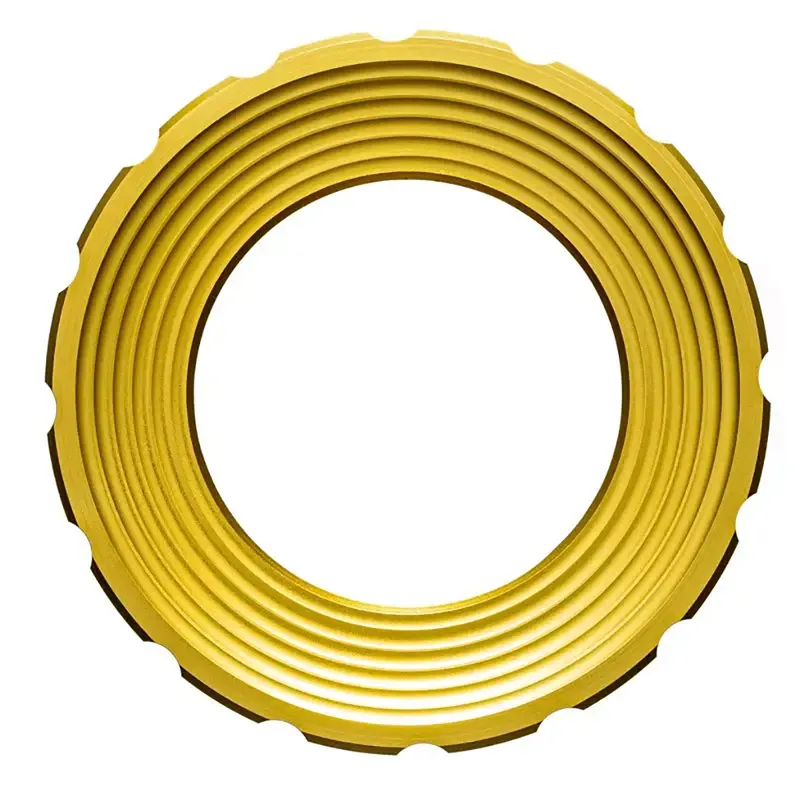 Modern absoluteBLACK Center Lock Rotor Lockring Gold  | Bikeparts.Com