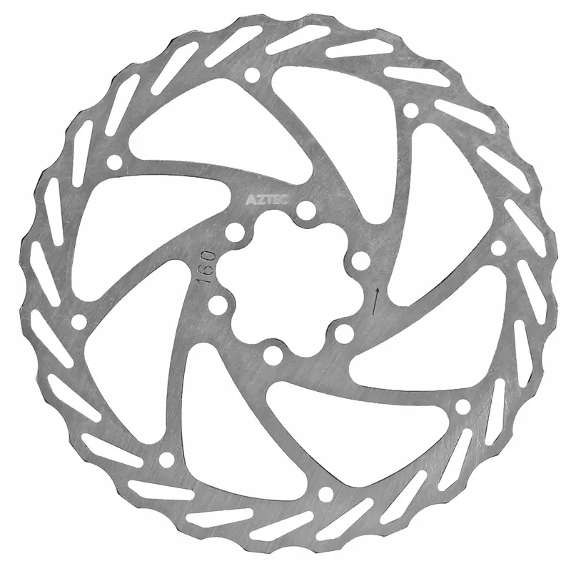 Aztec Wave Disc Rotor 6-Bolt - 160mm  | Bikeparts.Com Affordable