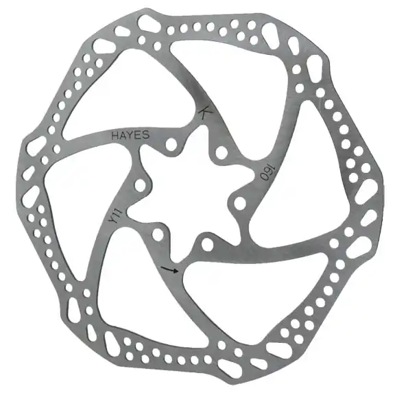 Hayes Brake L-6 Cutout Rotor Kit 160mm (6.3")  | Bikeparts.Com Direct From Factory
