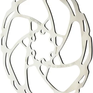 Direct From Factory Hayes D-Series Disc Brake Rotor - 180mm 6-Bolt Silver