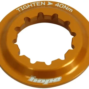 Crafted Hope Center Lock Disc Lockring - Orange  | Bikeparts.Com