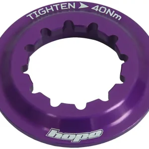 Hope Center Lock Disc Lockring - Purple  | Bikeparts.Com Grab Now