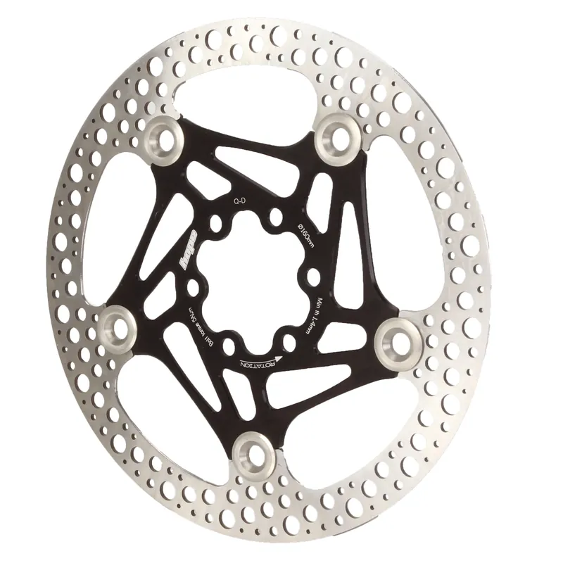 Crafted Hope Road Floating Rotor 160mm Black  | Bikeparts.Com