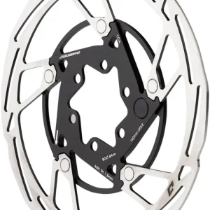 Jagwire Pro LR2-E Ebike Disc Brake Rotor with Magnet - 160mm 6-Bolt Silver/Black  | Bikeparts.Com Wholesale