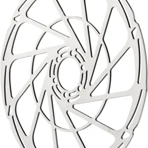Crafted Jagwire Sport SR1 Disc Brake Rotor - 220mm 6-Bolt Silver