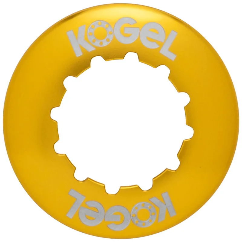 Kogel Bearings Center Lock Internal Spline Rotor Lockring Gold  | Bikeparts.Com Affordable