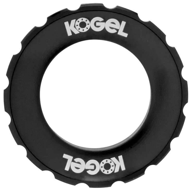 Kogel Bearings Center Lock Rotor Lockring Black  | Bikeparts.Com Viral