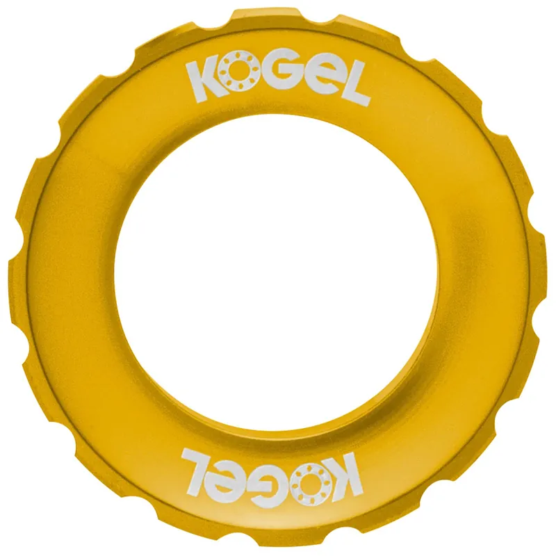 Kogel Bearings Center Lock Rotor Lockring Gold  | Bikeparts.Com Special Discount