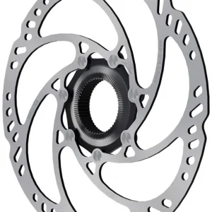 Magura MDR-C CL Disc Brake Rotor - 180mm Center Lock w/Lock Ring for Thru Axle eBike Optimized Silver Luxury