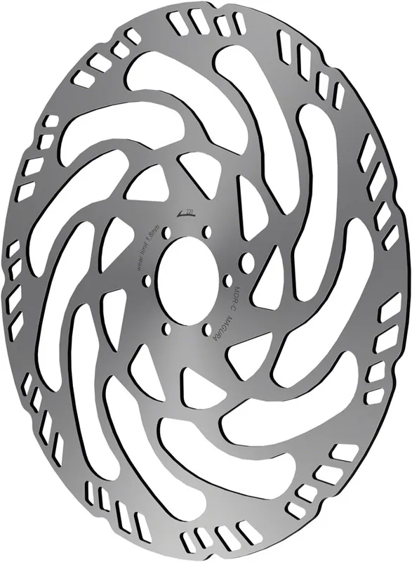 Magura MDR-C Disc Brake Rotor - 220mm 6-Bolt eBike Optimized Silver | Bikeparts.Com Best Choice