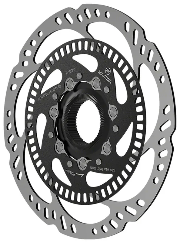Magura MDR-C Disc Brake Rotor - Centerlock 180mm ABS Wheel Speed Sensor R58 Luxury