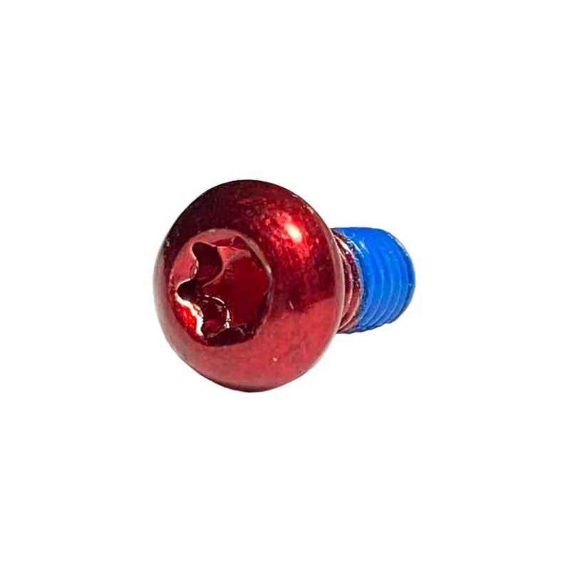 Price Drop Miles Wide Steel Rotor Bolts Red  | Bikeparts.Com
