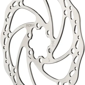 Factory Price Promax Sport S1 Disc Brake Rotor - 160mm 6-Bolt Silver