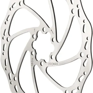 Promax Sport S1 Disc Brake Rotor - 180mm 6-Bolt Silver  | Bikeparts.Com Grab Now