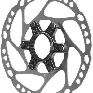 Markdown Shimano SM-RT64-S Disc Brake Rotor with External Lockring - 160mm Center Lock Silver