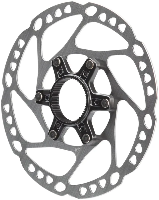 Markdown Shimano SM-RT64-S Disc Brake Rotor with External Lockring - 160mm Center Lock Silver