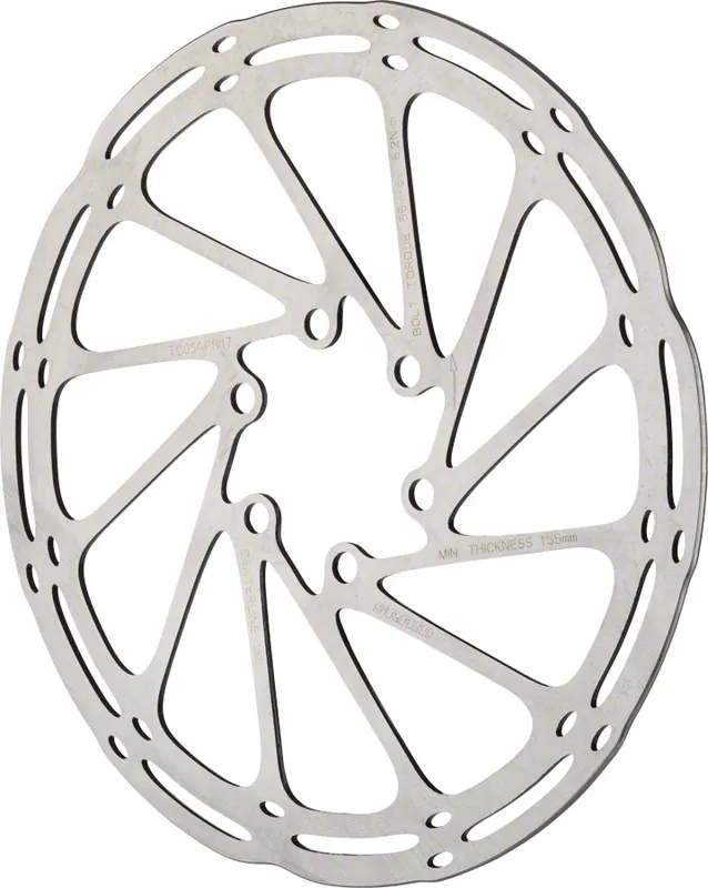 SRAM CenterLine Disc Brake Rotor - 180mm 6-Bolt Silver | Bikeparts.Com Order Now