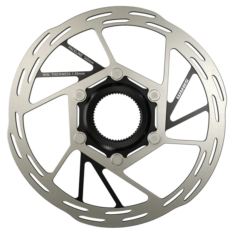 SRAM Paceline Disc Brake Rotor 160mm Center Lock 1.85mm Lockring Sold Separate Crafted