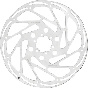 Warranty Included TRP R2 Disc Brake Rotor - 203mm 6-Bolt 1.8mm Rust Blocker Treatment Silver