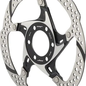 TRP-33 Disc Brake Rotor - 203mm 6-Bolt 1.8mm Silver/Black Hot Picks