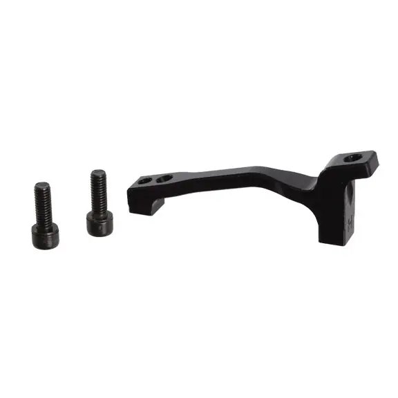 Hope +23 74mm Caliper Adapter (PM) F-203mm Black  | Bikeparts.Com Best Choice