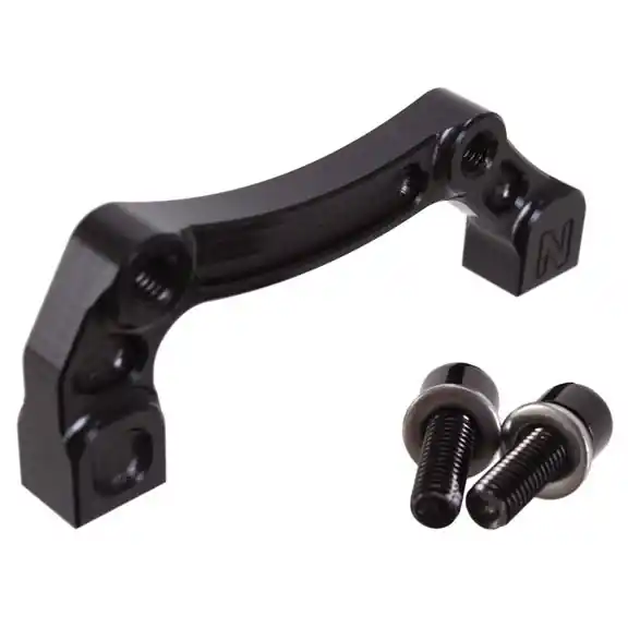 Hope 51mm Caliper Adapter (IS) R-180mm Black  | Bikeparts.Com Crafted