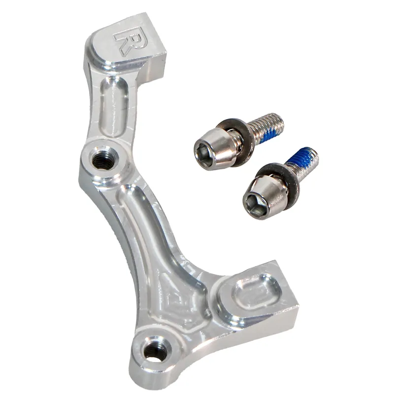 Final Sale Hope 51mm Caliper Adapter R-200mm. Silver  | Bikeparts.Com